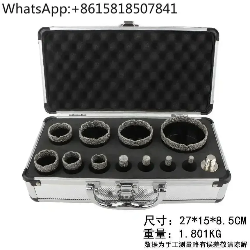 M14 brazed diamond hole opener set marble granite tile reaming angle grinder drill bit
M14 brazed diamond hole opener set marble granite tile reaming angle grinder drill bit