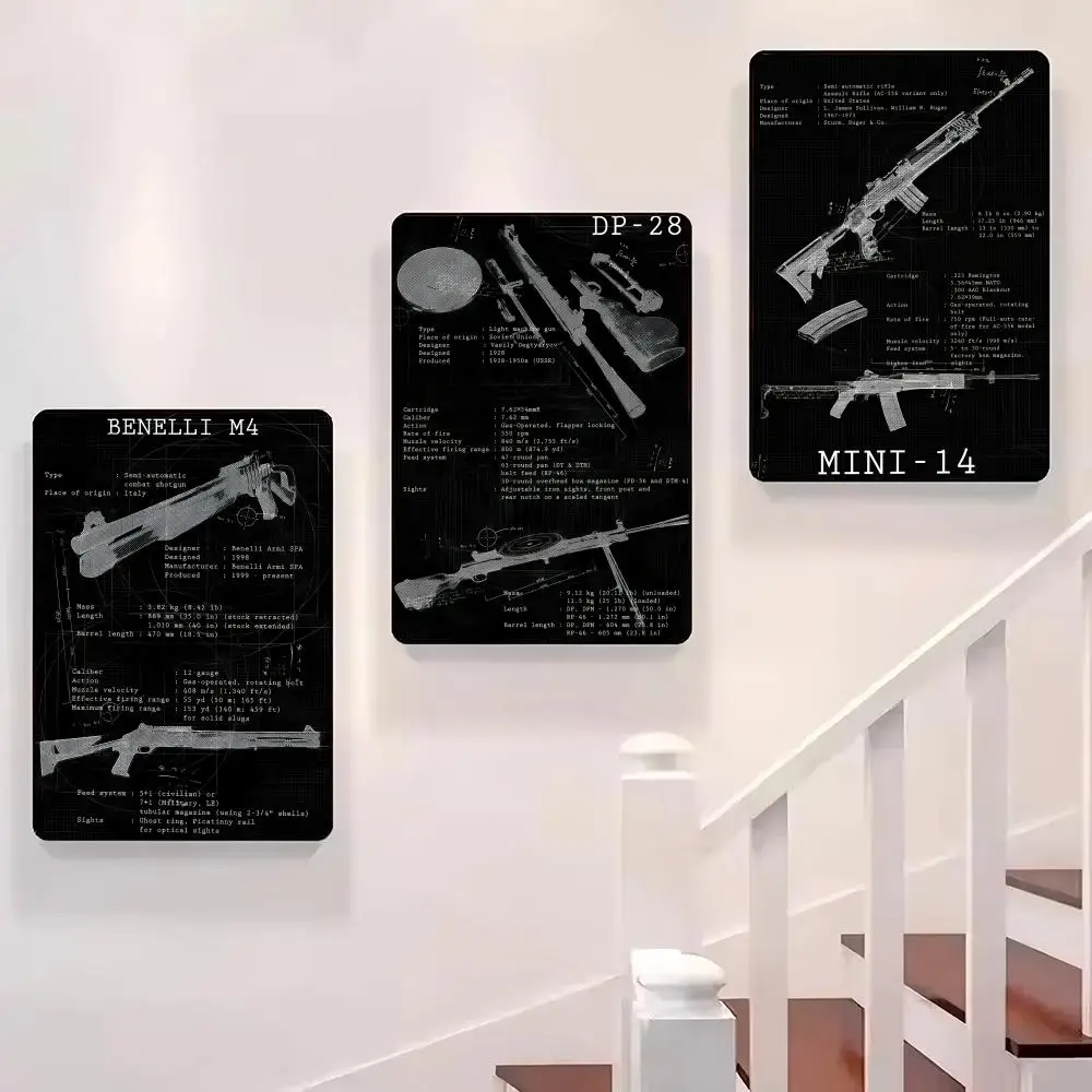 Firearms Art Black Blueprints Poster Sticky Wall Waterproof Home Living Room Bedroom Bar Aesthetic Decoration Perfect Gift
Firearms Art Black Blueprints Poster Sticky Wall Waterproof Home Living Room Bedroom Bar Aesthetic Decoration Perfect Gift