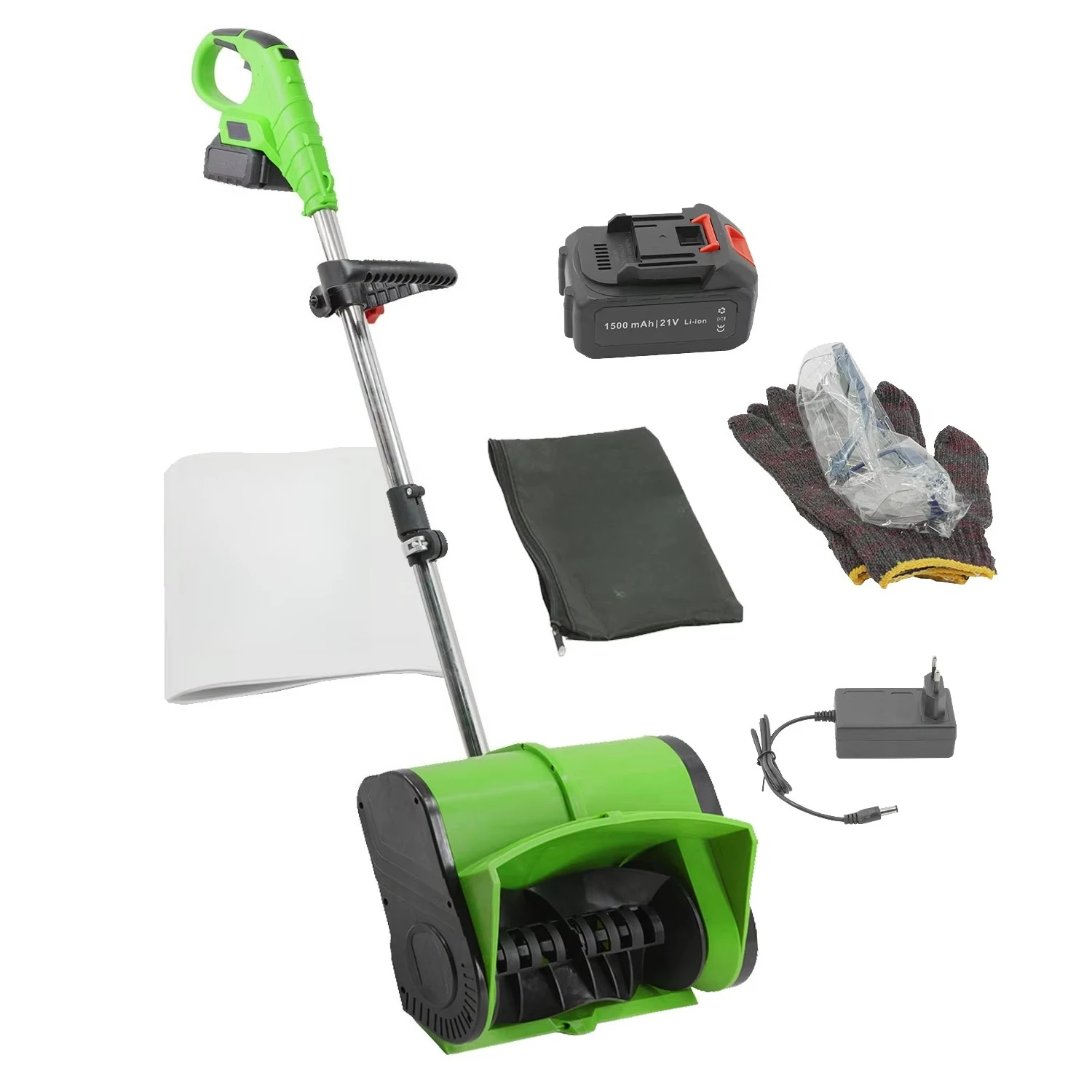 21V handheld charging cordless electric snow shovel, telescopic handle battery powered
21V handheld charging cordless electric snow shovel, telescopic handle battery powered