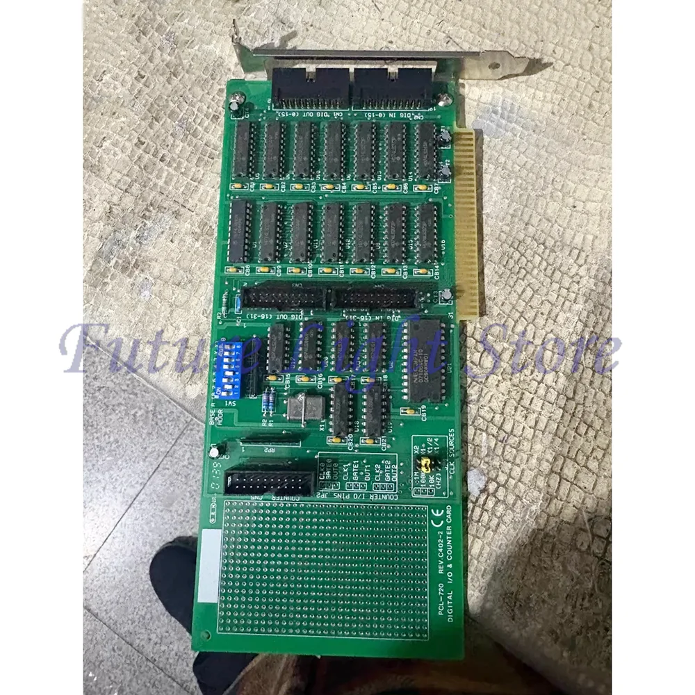 PCL-720 REV.C402-2 Digital I/O And Count Card
PCL-720 REV.C402-2 Digital I/O And Count Card
