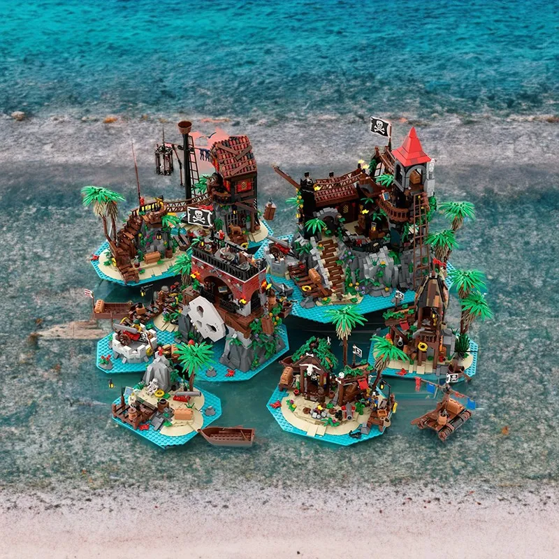 6610-Piece Pirate Series Remake Set, Build a Minifigure-Scale Pirate World building blocks
6610-Piece Pirate Series Remake Set, Build a Minifigure-Scale Pirate World building blocks