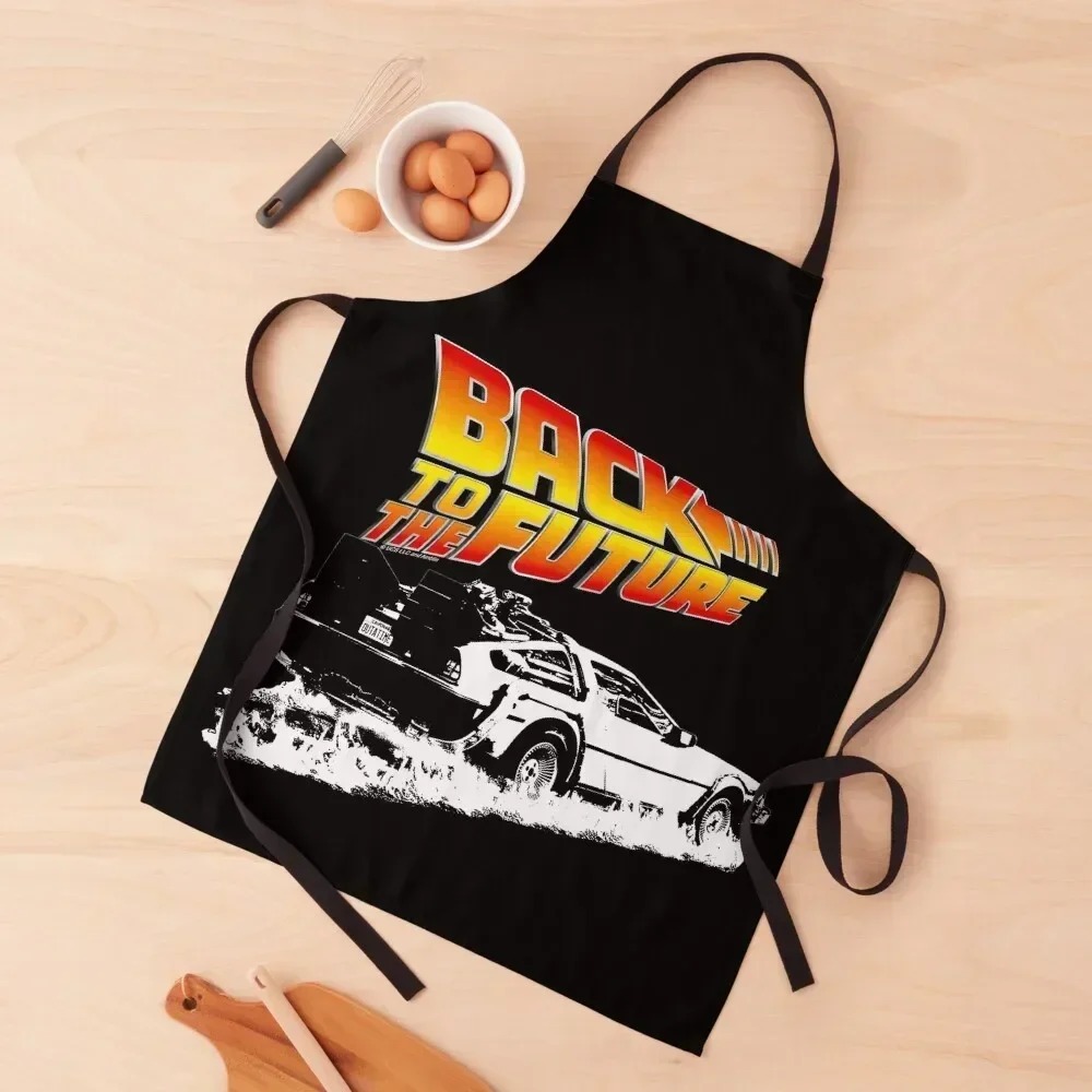 Back to the Future - DeLorean Fire Tracks White Stencil Fan Art Apron Men gift Nursing kitchen girl Apron 
Back to the Future - DeLorean Fire Tracks White Stencil Fan Art Apron Men gift Nursing kitchen girl Apron