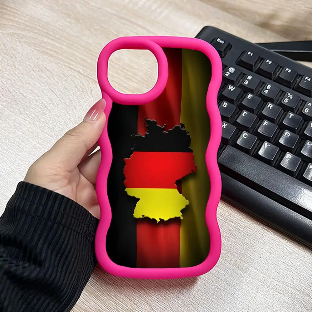 Чехол для телефона с флагом Германии для iPhone 17 16 15 14 13 12 11 Air Pro Max Plus, красный, мягкий ТПУ, с волнистым краем
Чехол для телефона с флагом Германии для iPhone 17 16 15 14 13 12 11 Air Pro Max Plus, красный, мягкий ТПУ, с волнистым краем