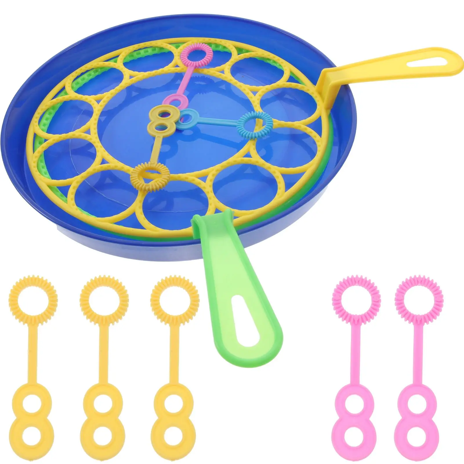 11Pcs Bubble Tool Set Large Blowing Wands Tray Kids Toys ABS Reusable Fun Party Outdoor Family Wedding Maker Toy
11Pcs Bubble Tool Set Large Blowing Wands Tray Kids Toys ABS Reusable Fun Party Outdoor Family Wedding Maker Toy