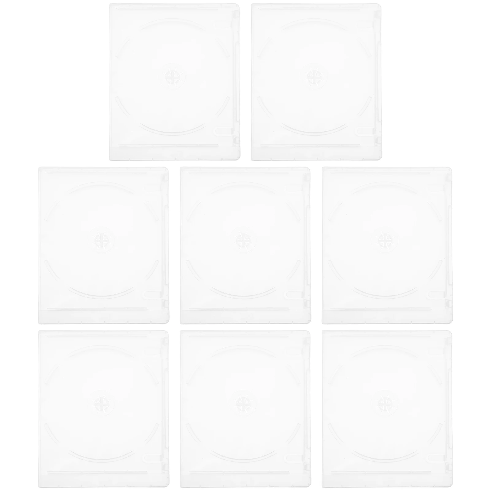 8 Pcs Transparent CD Case Box Dual Sided DVD Storage Holder Clear Disc ganizer Empty Plastic Binders for Audio Discs Rack
8 Pcs Transparent CD Case Box Dual Sided DVD Storage Holder Clear Disc ganizer Empty Plastic Binders for Audio Discs Rack