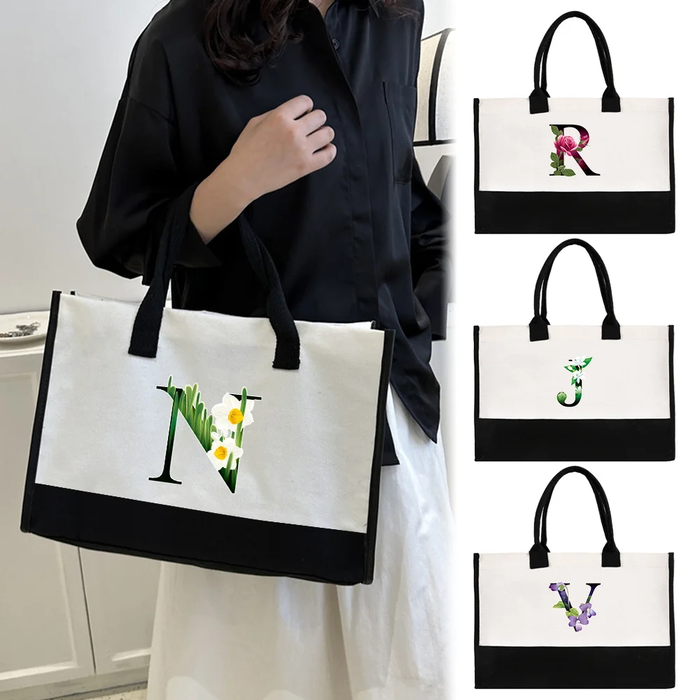 Jute Tote Bag Eco Vintage Large Capacity Shopping Bag Portable Shoulder Bags Flower Series Handbags Travel Grocery Organizer
Jute Tote Bag Eco Vintage Large Capacity Shopping Bag Portable Shoulder Bags Flower Series Handbags Travel Grocery Organizer