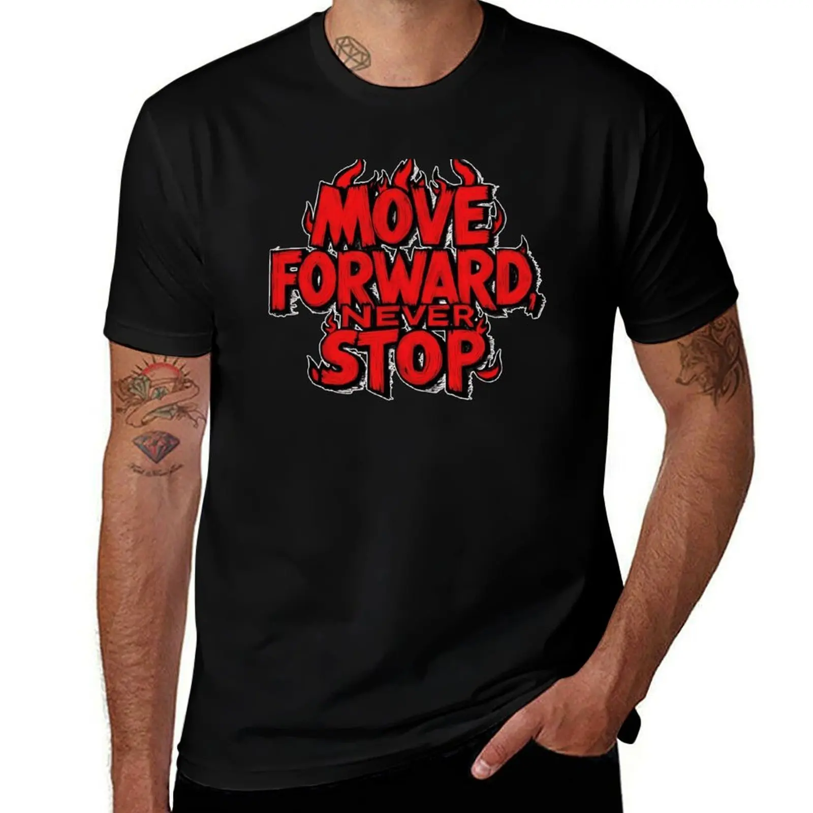 Move Forward, Never Stop 29 T-Shirt topping plus size tops T-shirts man basketball graphic tees t shirts for men cotton
Move Forward, Never Stop 29 T-Shirt topping plus size tops T-shirts man basketball graphic tees t shirts for men cotton