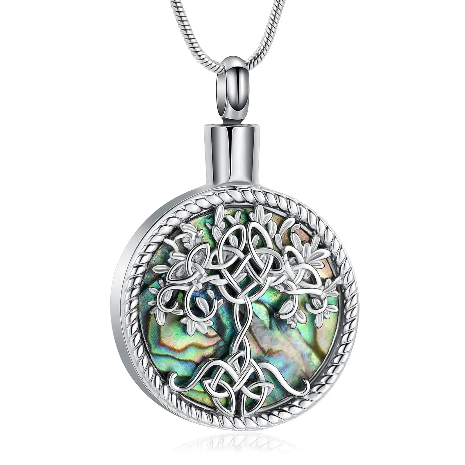 Urn Necklace for Ashes Tree of Life Cremation Jewelry for Ashes Abalone Shell Opal Keepsake Memory Jewelry for Women Men
Urn Necklace for Ashes Tree of Life Cremation Jewelry for Ashes Abalone Shell Opal Keepsake Memory Jewelry for Women Men