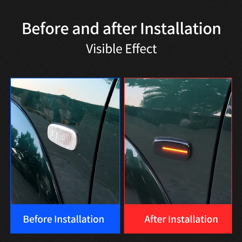 For 2003-2009 Toyota Land Cruiser Prado 120 Fender Sidelight Decoration Frame Lc120 Body Turn Signal Modification 
For 2003-2009 Toyota Land Cruiser Prado 120 Fender Sidelight Decoration Frame Lc120 Body Turn Signal Modification