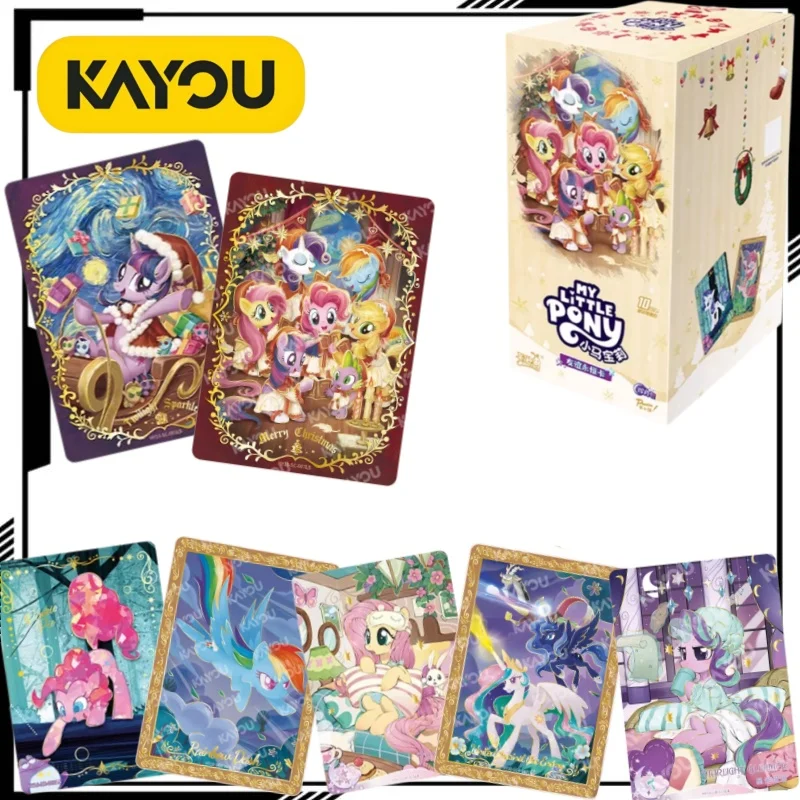 KAYOU Genuine My Little Pony Huiyue Pack Collection Card Cartoon Twilight Sparkle Card LSR SGR Anime Merchandise Trendy Toy
KAYOU Genuine My Little Pony Huiyue Pack Collection Card Cartoon Twilight Sparkle Card LSR SGR Anime Merchandise Trendy Toy