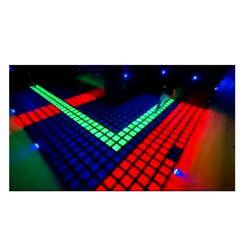 HAT Professional Active Game LED Floor Activate Game Floor 30*30CM Interactive Floor Light