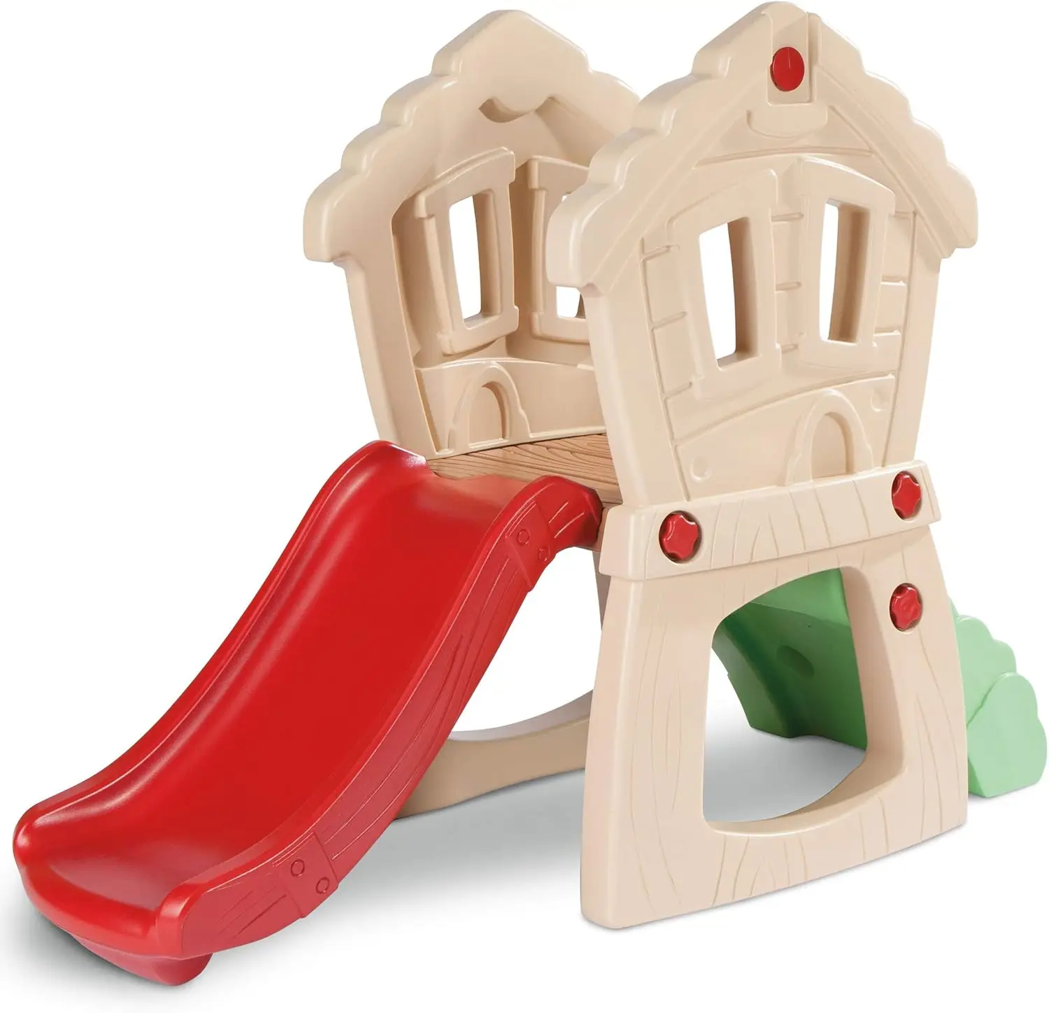 Hide and Seek Climber with Rock Wall, Tunnel, Slide, 1-4 Years, Red/Cream/Green
Hide and Seek Climber with Rock Wall, Tunnel, Slide, 1-4 Years, Red/Cream/Green