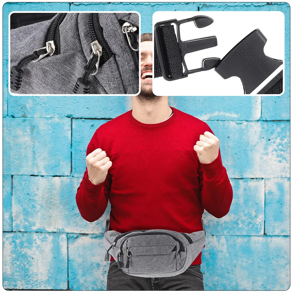 2Pcs Men's Oxford Cloth Single Shoulder Bag Business Casual Chest Bag Lightweight Portable Waist Pouch for Daily Use Sports
2Pcs Men's Oxford Cloth Single Shoulder Bag Business Casual Chest Bag Lightweight Portable Waist Pouch for Daily Use Sports