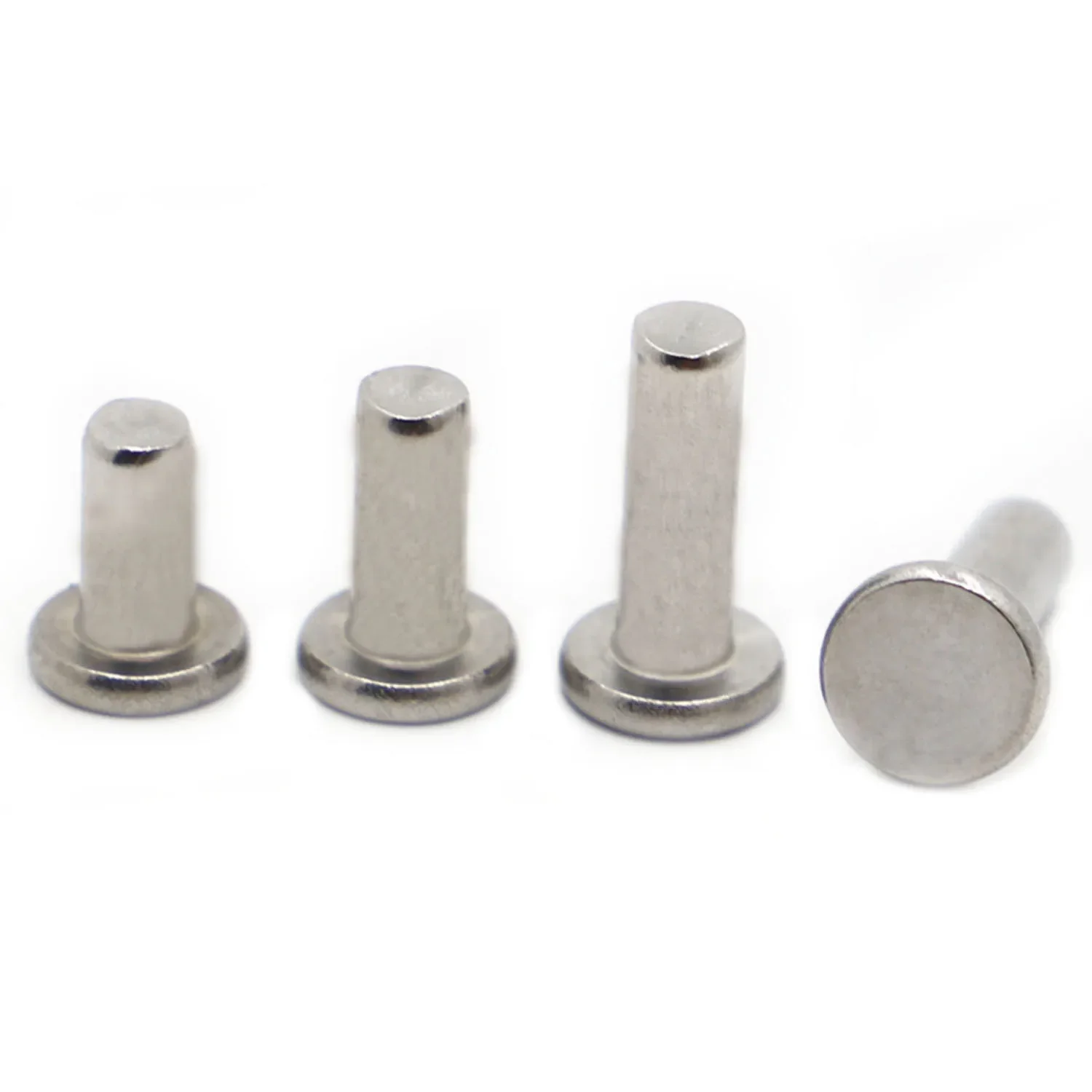 5-50pcs A2-70 304 Stainless Steel Flat Round Head Solid Rivet M2 M2.5 M3 M4 M5 M6 Self Plugging Knock-on Rivet Nail Bolts GB109
5-50pcs A2-70 304 Stainless Steel Flat Round Head Solid Rivet M2 M2.5 M3 M4 M5 M6 Self Plugging Knock-on Rivet Nail Bolts GB109