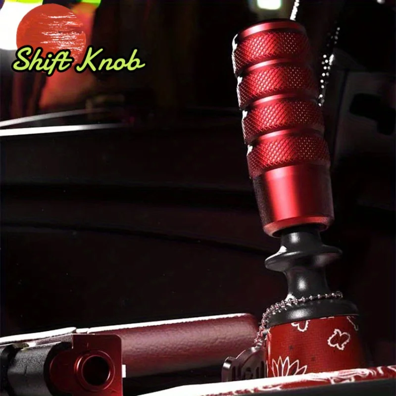 Universal Aluminum Alloy Manual Automatic Transmission Car Shifter Gear Shifter Shift Knobs Set Black with Adapter
Universal Aluminum Alloy Manual Automatic Transmission Car Shifter Gear Shifter Shift Knobs Set Black with Adapter