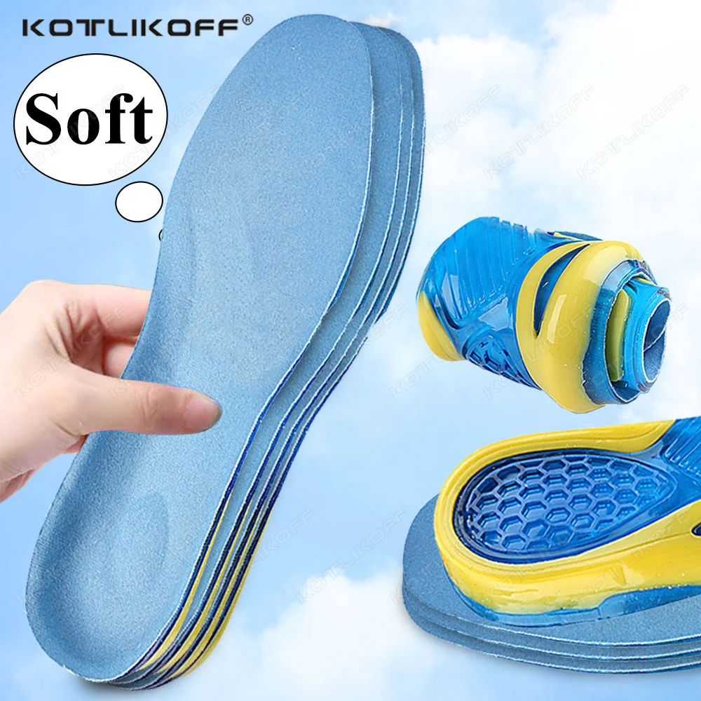 KOTLIKOFF 1/2 пары утолщенных силиконовых гелевых мягких стельок для спортивной обуви, амортизирующая подушечка, стелька для ухода за ногами для обуви на подошве
KOTLIKOFF 1/2 пары утолщенных силиконовых гелевых мягких стельок для спортивной обуви, амортизирующая подушечка, стелька для ухода за ногами для обуви на подошве