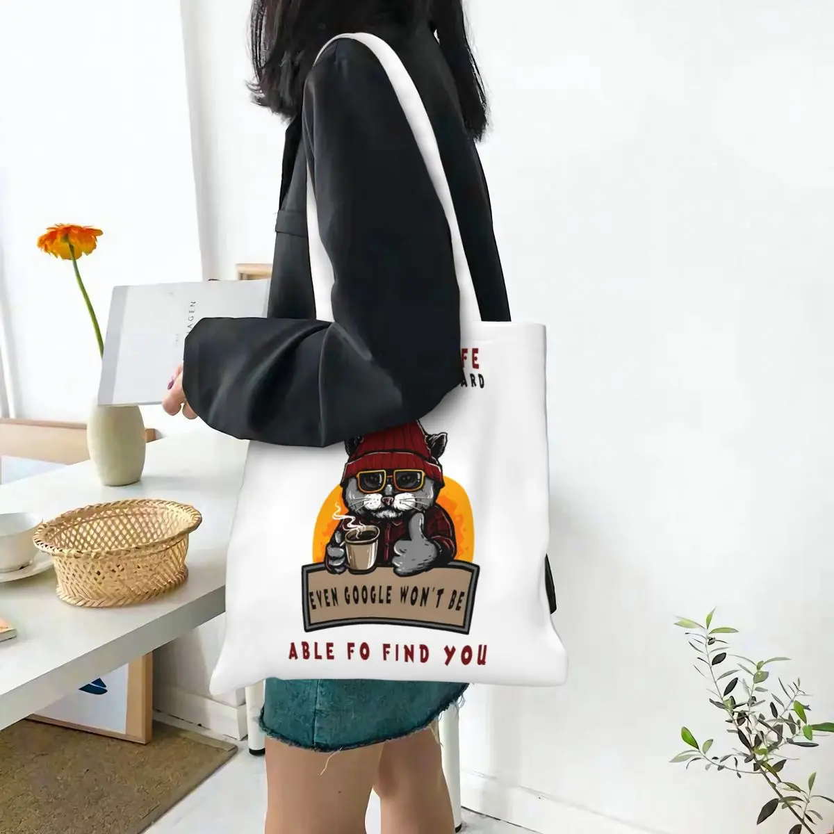 I Will Slap You So Hard You Canvas Tote Bag Aesthetic Unique Design Funny Cat Meme Grocery Bags for Women Men
I Will Slap You So Hard You Canvas Tote Bag Aesthetic Unique Design Funny Cat Meme Grocery Bags for Women Men