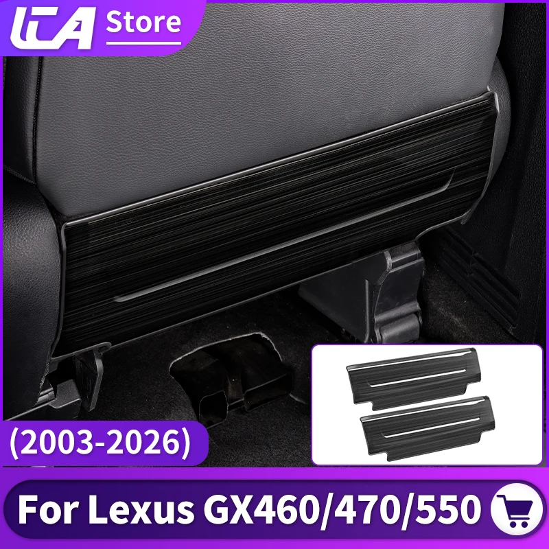 For Lexus 2003-2025 GX460 GX470 GX550 stainless steel Seat Protection Panel dust proof Interior Upgraded Accessories Decoration
For Lexus 2003-2025 GX460 GX470 GX550 stainless steel Seat Protection Panel dust proof Interior Upgraded Accessories Decoration