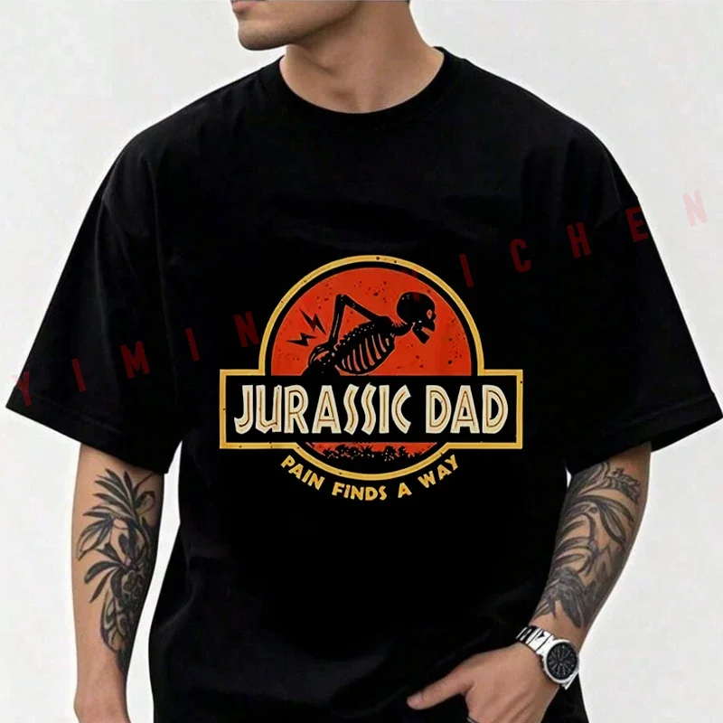 2026 Cotton Casual T-shirtmotorcycle Jurassic Dad Pain Finds A Way Funny Sarcastic Skeleton Tshirt Mens Summer Tops Tee
2026 Cotton Casual T-shirtmotorcycle Jurassic Dad Pain Finds A Way Funny Sarcastic Skeleton Tshirt Mens Summer Tops Tee