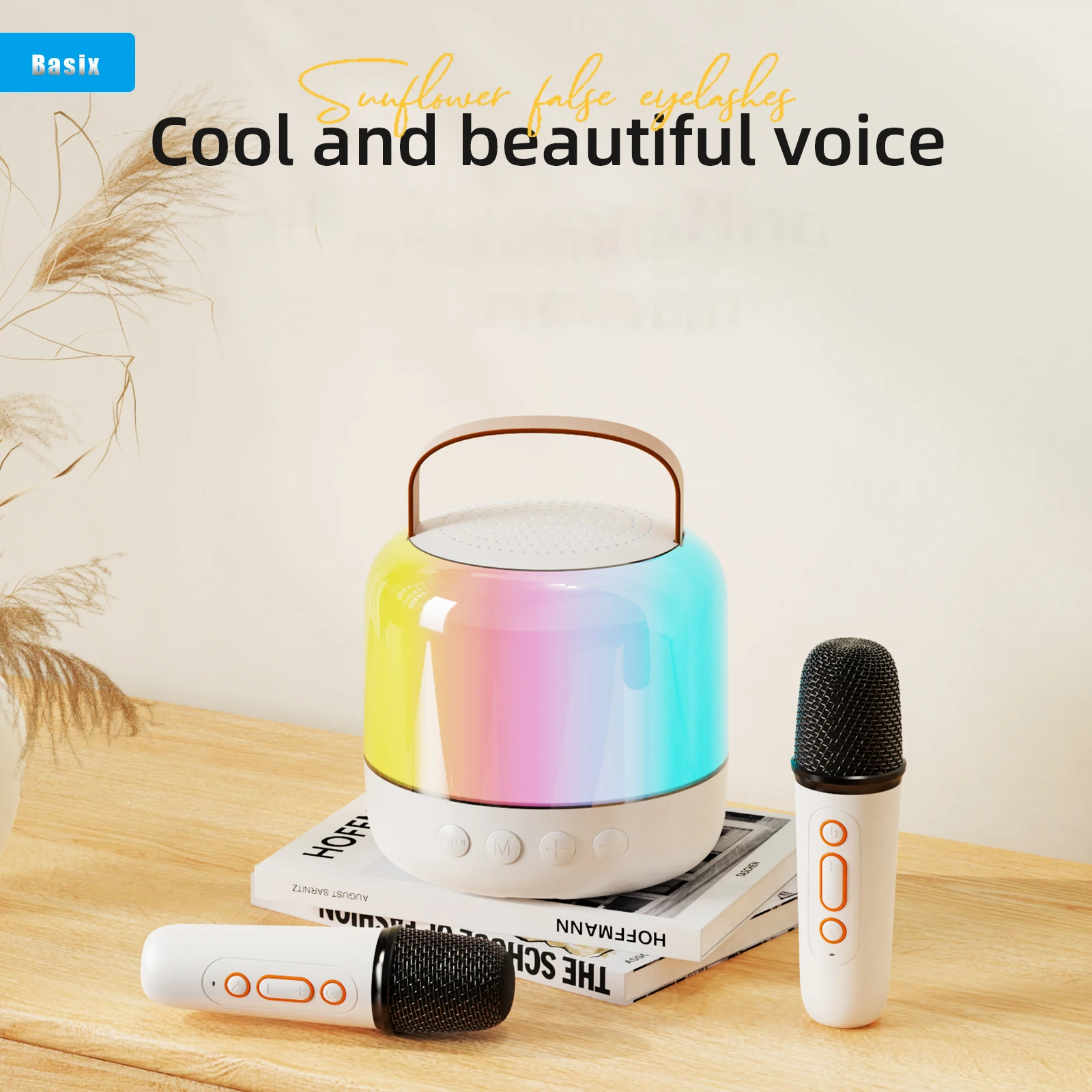 speakers microphone 5.3 bluetooth wireless Speakers with Mic Adjustable LED Lights Karaoke Machine Wireless Karaoke Speaker
speakers microphone 5.3 bluetooth wireless Speakers with Mic Adjustable LED Lights Karaoke Machine Wireless Karaoke Speaker