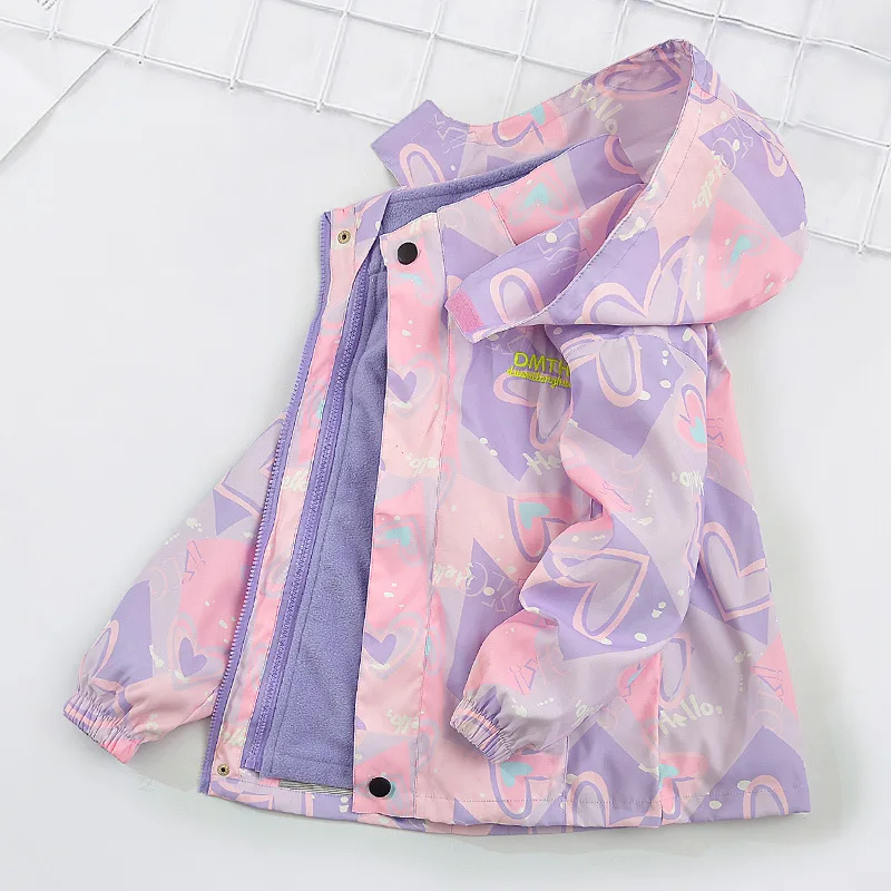 Girls' jacket spring and autumn 2022 new children's jacket three-in-one removable velvet thickening Windbreaker 4-12 years old
Girls' jacket spring and autumn 2022 new children's jacket three-in-one removable velvet thickening Windbreaker 4-12 years old