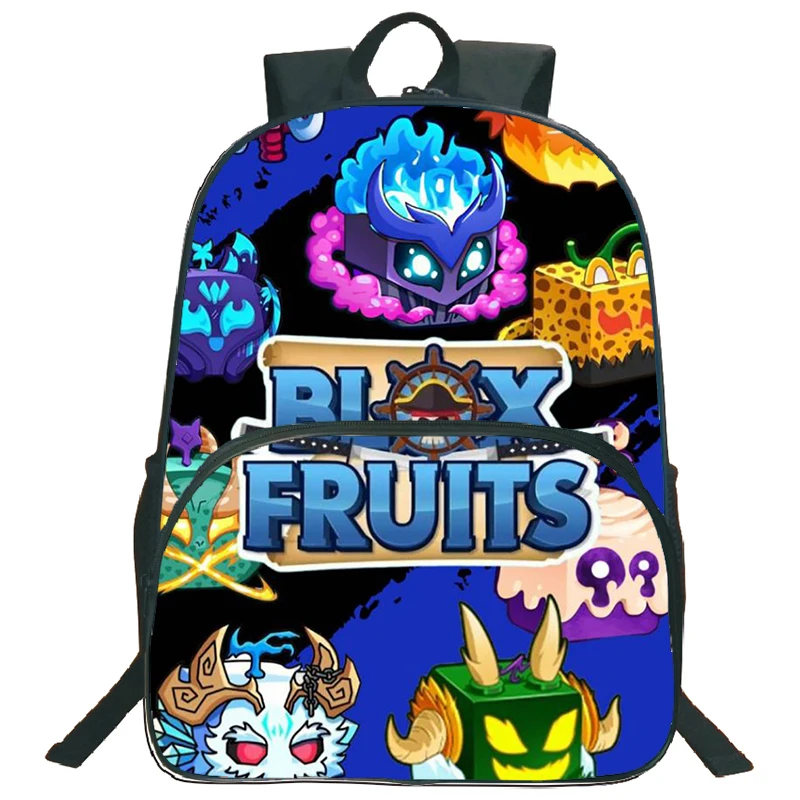 Blox Fruits Children Backpack School Bags for Boy Girls Funny Cartoon Kids Book Bag Waterproof Durable Backpac Best Gift Mochila
Blox Fruits Children Backpack School Bags for Boy Girls Funny Cartoon Kids Book Bag Waterproof Durable Backpac Best Gift Mochila