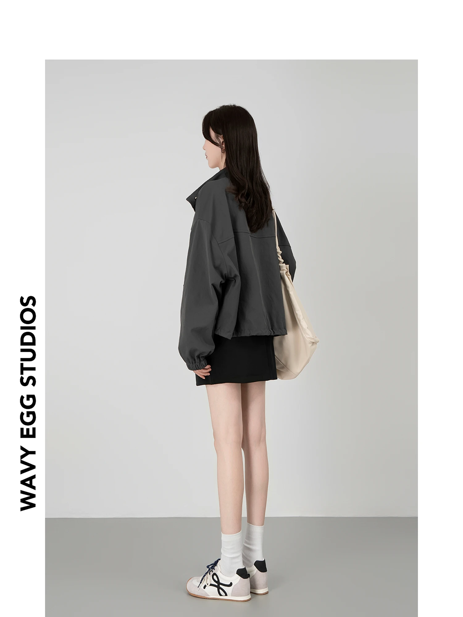 Женская рабочая одежда с волнистыми яичными глазами, корейское повседневное сезонное пальто высокого класса на весну и осень с внутренней частью
Женская рабочая одежда с волнистыми яичными глазами, корейское повседневное сезонное пальто высокого класса на весну и осень с внутренней частью