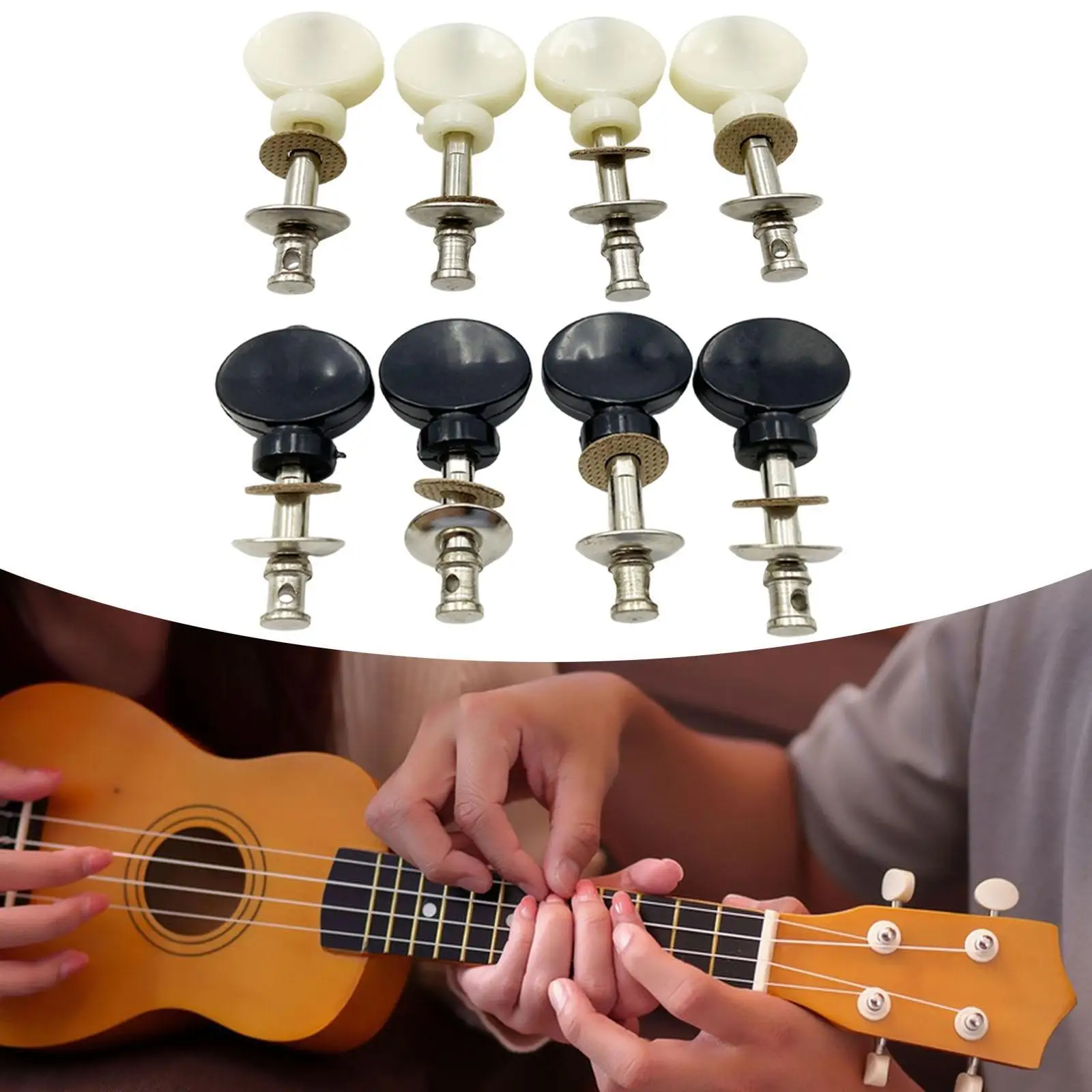4 шт. крепления для настройки укулеле, запасные части, прочные машинки для настройки, тюнеры для банджо для живых выступлений
4 шт. крепления для настройки укулеле, запасные части, прочные машинки для настройки, тюнеры для банджо для живых выступлений