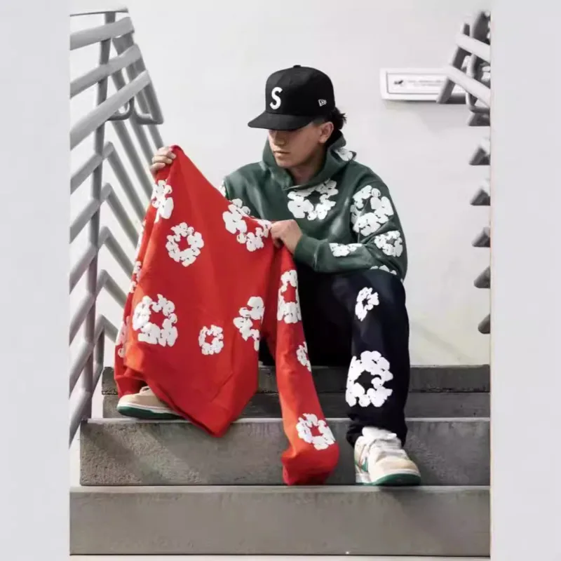 Chic Unisex Hoodie Set 3D Kapok Flower Pattern Couples Pullover Sweatshirts Streetwear Sport Hoodies Retro Elastic Waist Pants
Chic Unisex Hoodie Set 3D Kapok Flower Pattern Couples Pullover Sweatshirts Streetwear Sport Hoodies Retro Elastic Waist Pants