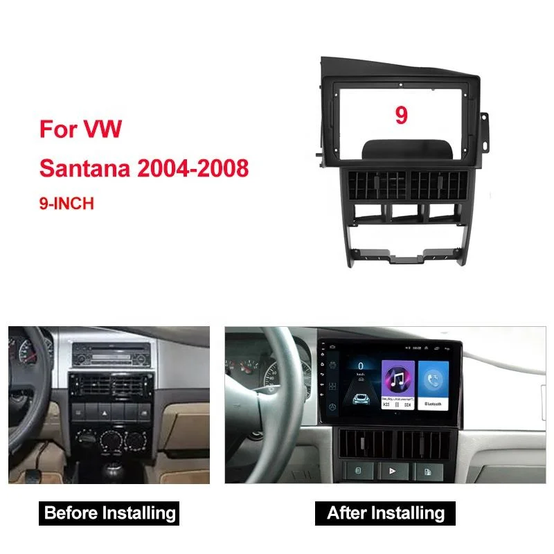 Car Frame Fascia Cable Adapter For Volkswagen Santana Vista 2000 3000 2004-2008 Android Radio Fitting Panel Kit
Car Frame Fascia Cable Adapter For Volkswagen Santana Vista 2000 3000 2004-2008 Android Radio Fitting Panel Kit