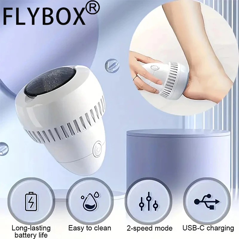 1pc Rechargeable Foot File - Electric Callus Remover with 2 Replacement Pads, Portable and Easy to Use
1pc Rechargeable Foot File - Electric Callus Remover with 2 Replacement Pads, Portable and Easy to Use