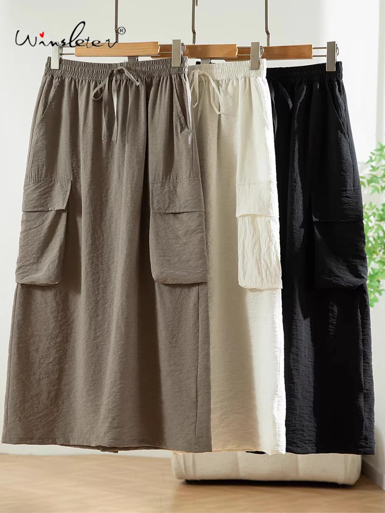 Winsleter-78%Dried Silk 22%Nylon Elegant Skirts, Elastic Waist Pocket, Women Safari Style Commute Skirt, 2026 Summer B64638CC
Winsleter-78%Dried Silk 22%Nylon Elegant Skirts, Elastic Waist Pocket, Women Safari Style Commute Skirt, 2026 Summer B64638CC