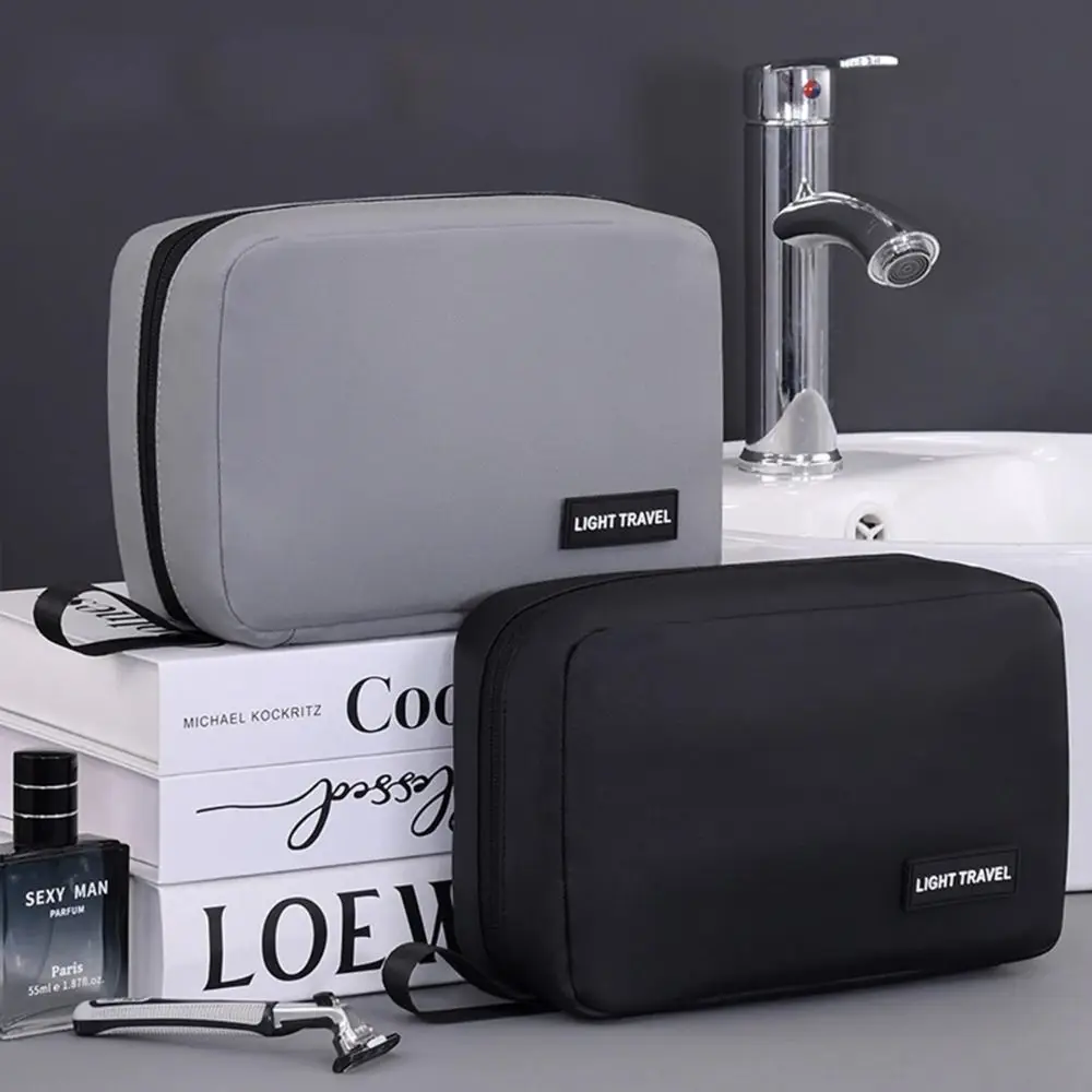 Foldable Travel Toiletry Bag with Hanging Hook Layered Hanging Makeup Cases Zipper Closure Multiple Pockets Man's Wash Pouch
Foldable Travel Toiletry Bag with Hanging Hook Layered Hanging Makeup Cases Zipper Closure Multiple Pockets Man's Wash Pouch