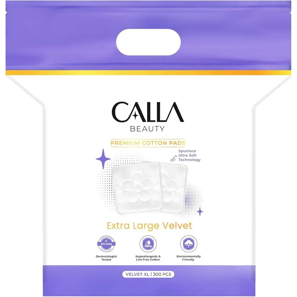 300-Count Large Cotton Pads - Spunlace Technology for Makeup Removal, Toner, Nail & Tattoo Care, and Lint-Free Absorption
300-Count Large Cotton Pads - Spunlace Technology for Makeup Removal, Toner, Nail & Tattoo Care, and Lint-Free Absorption