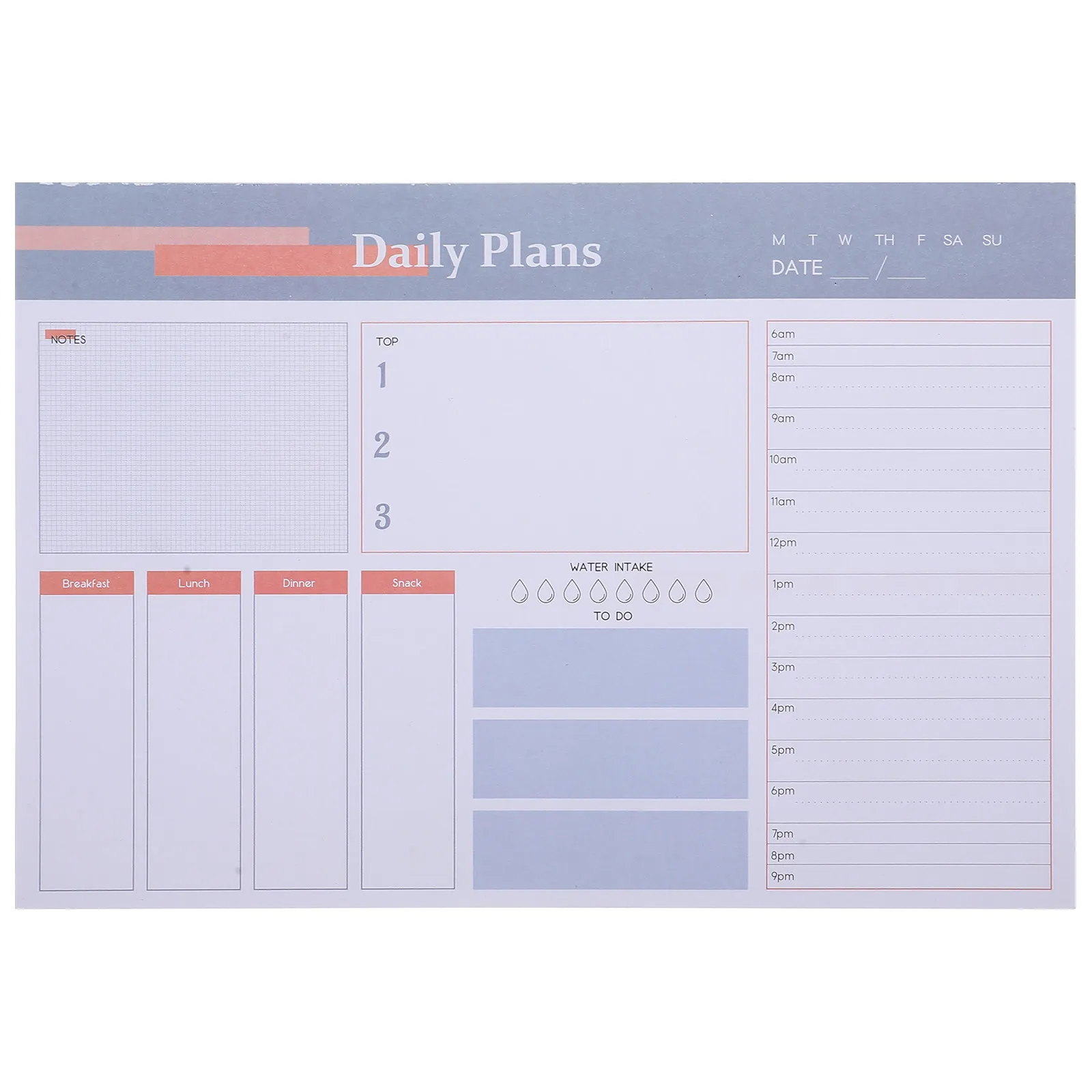 Magnetic Daily Planner Notepad 80 Sheets Compact Writing Pad For Home Office Travel Smooth Paper Multi-Function Note
Magnetic Daily Planner Notepad 80 Sheets Compact Writing Pad For Home Office Travel Smooth Paper Multi-Function Note