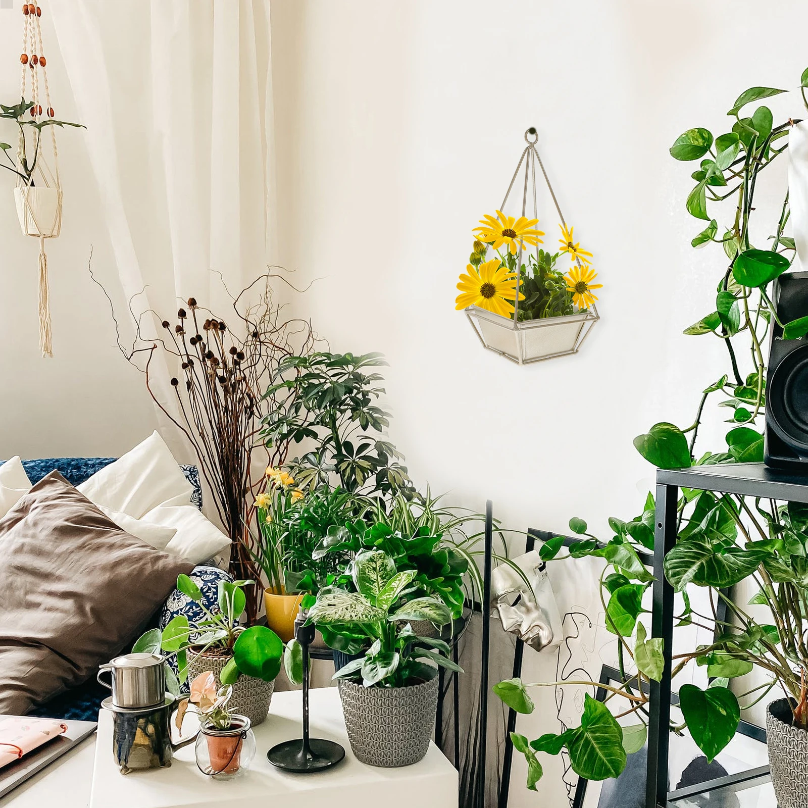 Elegant Wall Mounted Iron Flower Vase for Indoor Plants Home Office Dormitory Decor Simple Installation Durable Craftsmanship
Elegant Wall Mounted Iron Flower Vase for Indoor Plants Home Office Dormitory Decor Simple Installation Durable Craftsmanship
