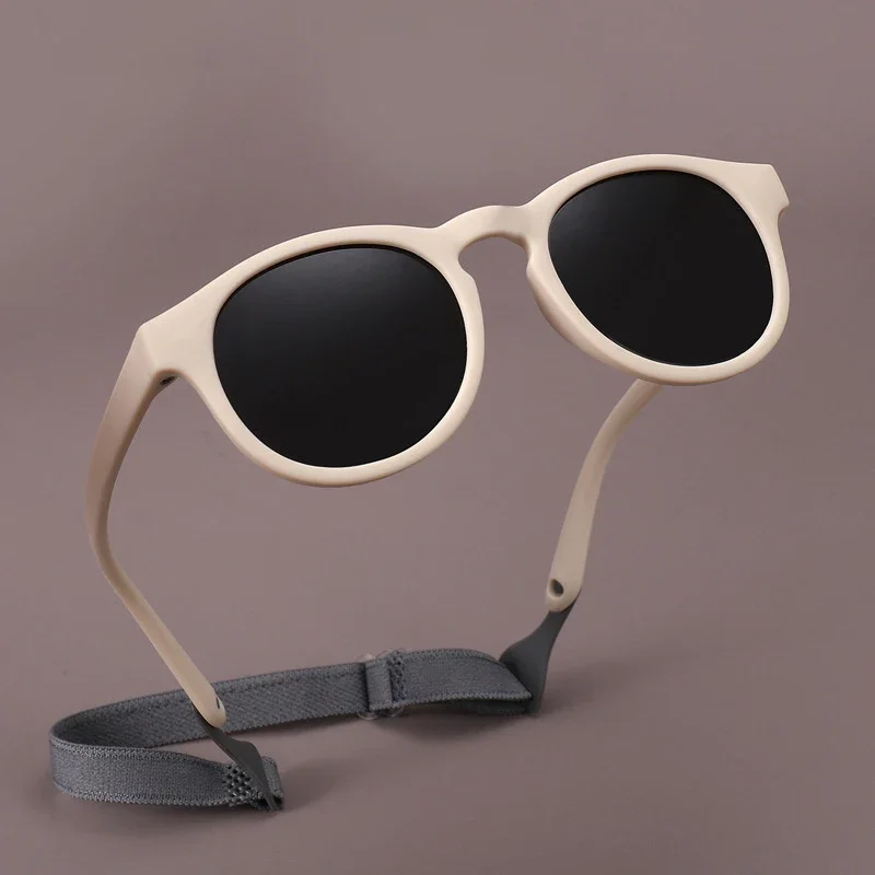 Fashion Baby Polarized Sunglasses with Strap Classic Retro Round UV400 Protection for Age 0-36months
Fashion Baby Polarized Sunglasses with Strap Classic Retro Round UV400 Protection for Age 0-36months