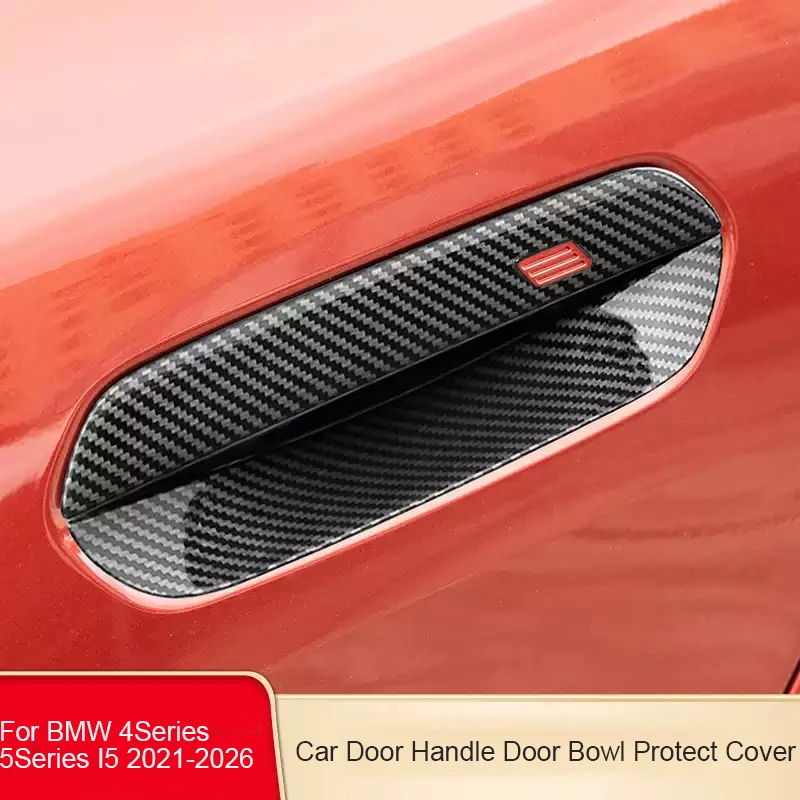 4pcs Car ABS Door Handle Cover Anti Scratch Waterproof Durable For BMW 4Series 5Series I5 2021-2026 Exterior Door Bowl Accessory
4pcs Car ABS Door Handle Cover Anti Scratch Waterproof Durable For BMW 4Series 5Series I5 2021-2026 Exterior Door Bowl Accessory