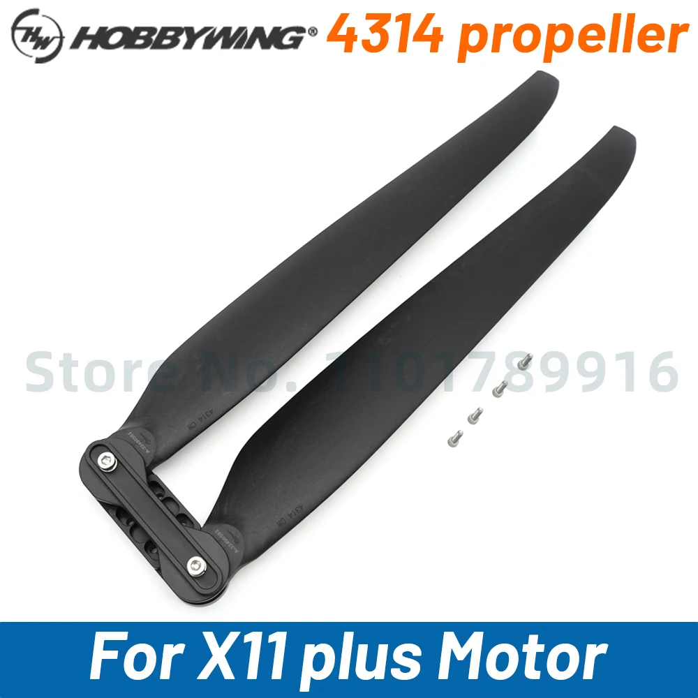 Original Hobbywing 4314 Propeller X11 PLUS Motor Power System FOC Folding Carbon Fiber Plastics Blade CW CCW
Original Hobbywing 4314 Propeller X11 PLUS Motor Power System FOC Folding Carbon Fiber Plastics Blade CW CCW