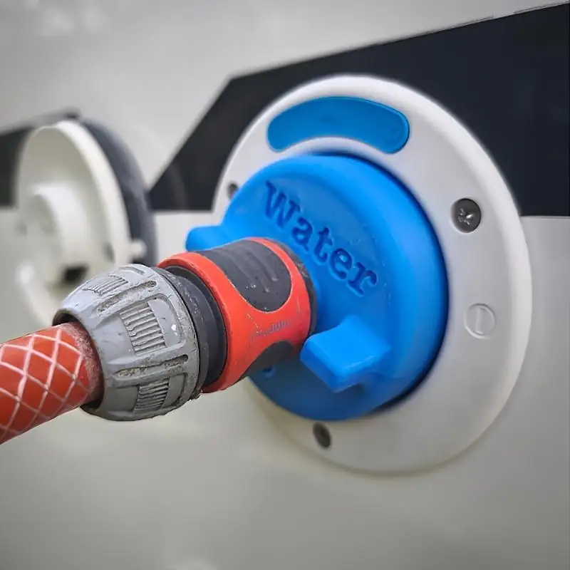 RV Water Inlet Cap Filler Adapter, Plastic Portable Camper Trailer Water Tank Filling Connector Accessory,Quick Connect
RV Water Inlet Cap Filler Adapter, Plastic Portable Camper Trailer Water Tank Filling Connector Accessory,Quick Connect