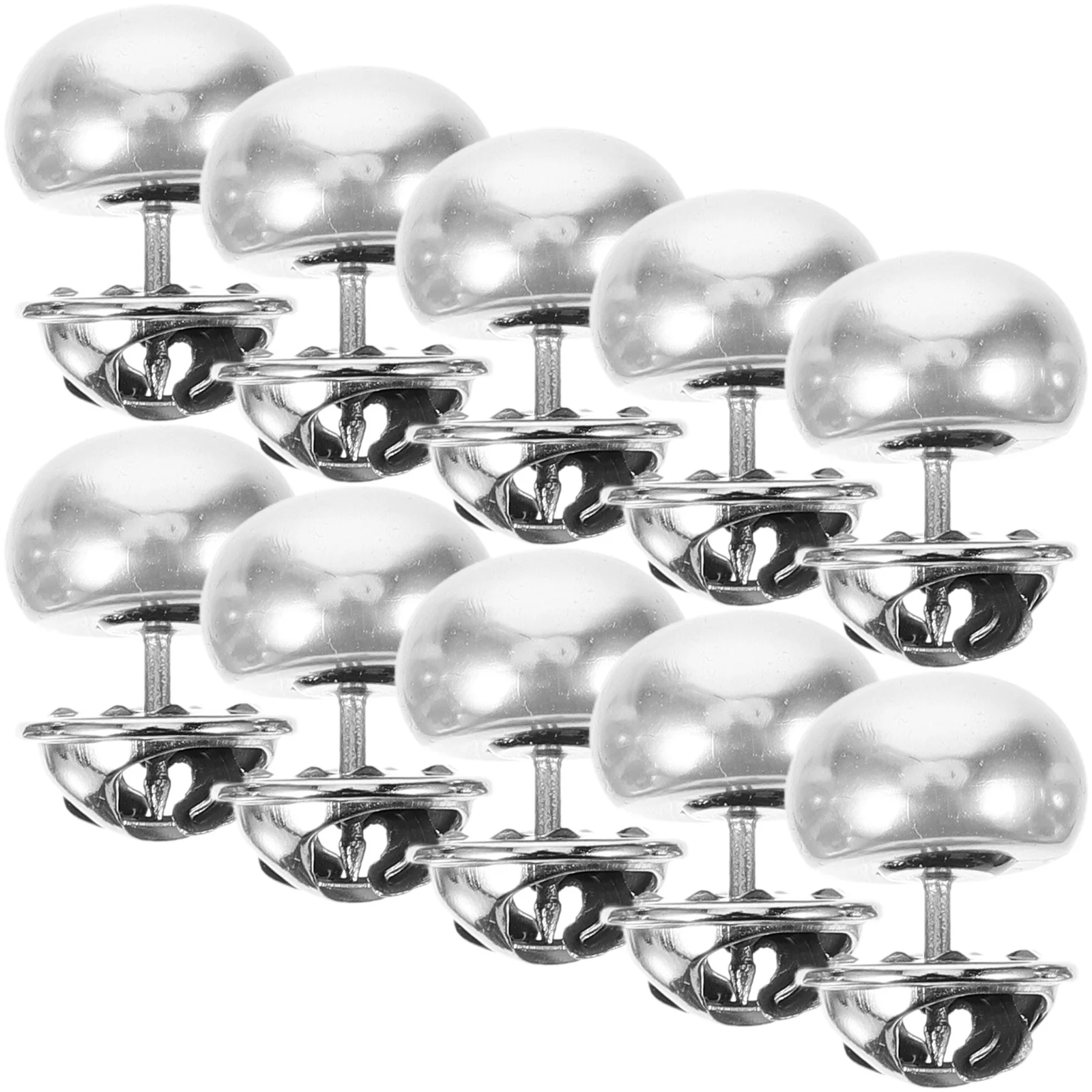 10Pcs Pearl Button Pins No Sew Shirt Buttons Decorative Brooch Pins for Women Dress Cardigan Collar Clip Pearl Button
10Pcs Pearl Button Pins No Sew Shirt Buttons Decorative Brooch Pins for Women Dress Cardigan Collar Clip Pearl Button
