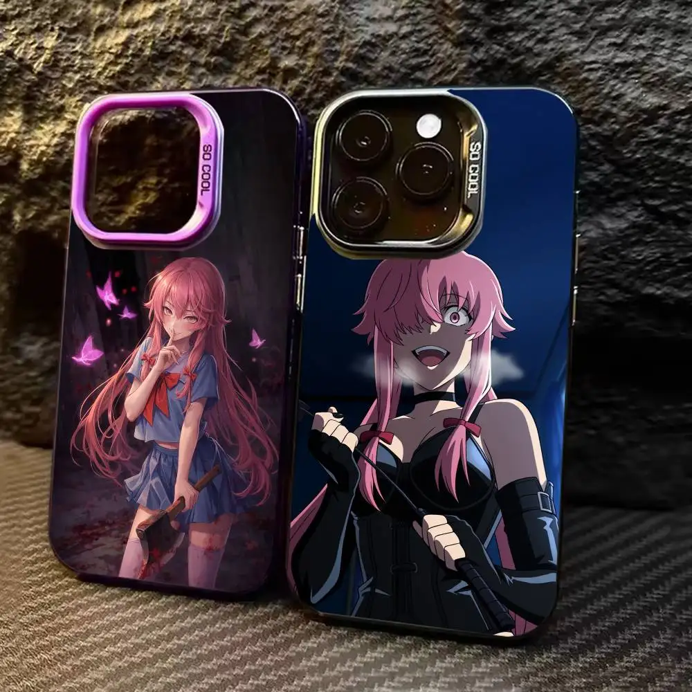 Anime Y-Yandere G-Gasai Yuno Phone Case Color Silver Shell For IPhone 17 16 15 14 13 12 11 Pro Max Plus
Anime Y-Yandere G-Gasai Yuno Phone Case Color Silver Shell For IPhone 17 16 15 14 13 12 11 Pro Max Plus