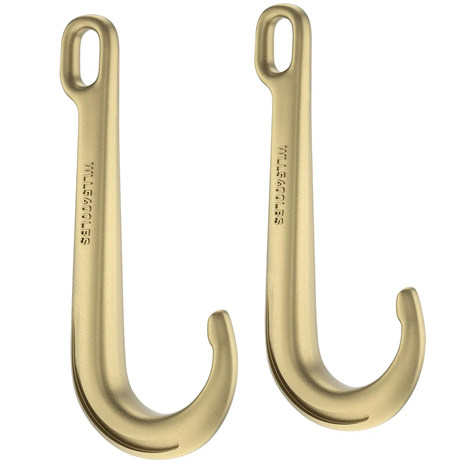 2pcs 15Inch Grade 70 Zinc Plated Clevis J Hooks For Towing Chains, 5400Lbs WLL, Heavy Duty Transport Hooks
2pcs 15Inch Grade 70 Zinc Plated Clevis J Hooks For Towing Chains, 5400Lbs WLL, Heavy Duty Transport Hooks