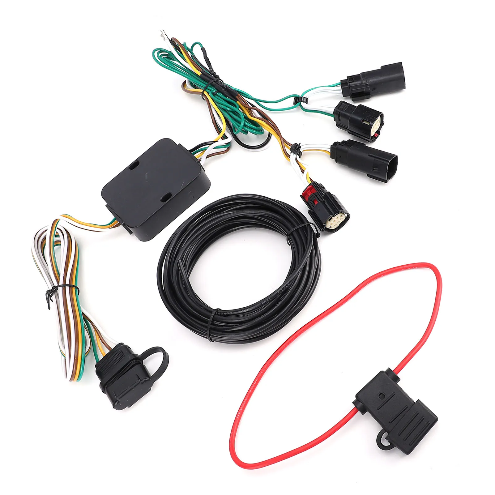 4 Pin Connector Towing Wiring Kit 118847 Plug and Paly Design Replacement for Grand Cherokee L 2021-2025
4 Pin Connector Towing Wiring Kit 118847 Plug and Paly Design Replacement for Grand Cherokee L 2021-2025