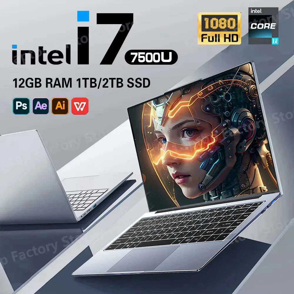 14,1-дюймовый портативный компьютер 1080P, ноутбук Intel Core i7 7500U, 12 ГБ DDR4, 1 ТБ, 2 ТБ SSD, портативный i7, ноутбук, Windows 11 Pro
14,1-дюймовый портативный компьютер 1080P, ноутбук Intel Core i7 7500U, 12 ГБ DDR4, 1 ТБ, 2 ТБ SSD, портативный i7, ноутбук, Windows 11 Pro