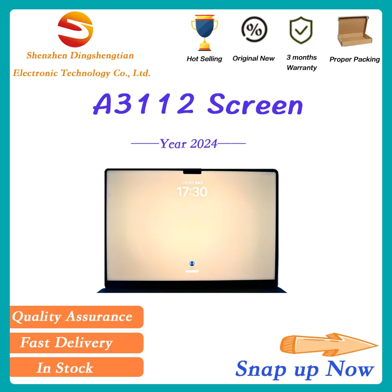 Original For MacBook Pro 14-inch M4 2024 Year A3112 EMC 8526 Screen LCD Panel Replacement Sliver Space Black High Quality
Original For MacBook Pro 14-inch M4 2024 Year A3112 EMC 8526 Screen LCD Panel Replacement Sliver Space Black High Quality