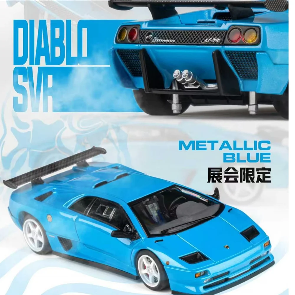 Micro Turbo 1/64 Diablo Special Event Edition Limited Diecast Miniature Model Car Hobby Gift for Adult
Micro Turbo 1/64 Diablo Special Event Edition Limited Diecast Miniature Model Car Hobby Gift for Adult