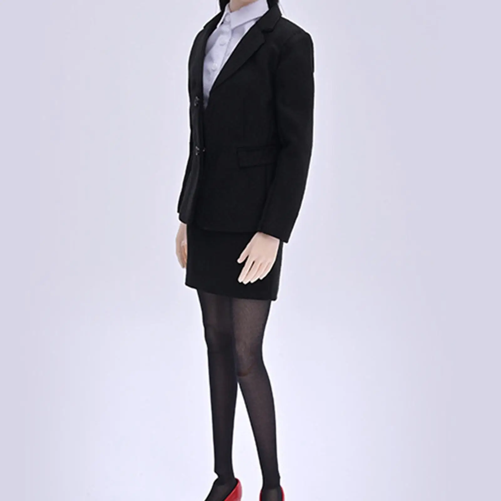 1/6 Scale Female Clothes Suit Skirt with Stockings, Stylish Suit Jacket, Doll Clothing, Collectible Woman Figure Fashion Wear
1/6 Scale Female Clothes Suit Skirt with Stockings, Stylish Suit Jacket, Doll Clothing, Collectible Woman Figure Fashion Wear