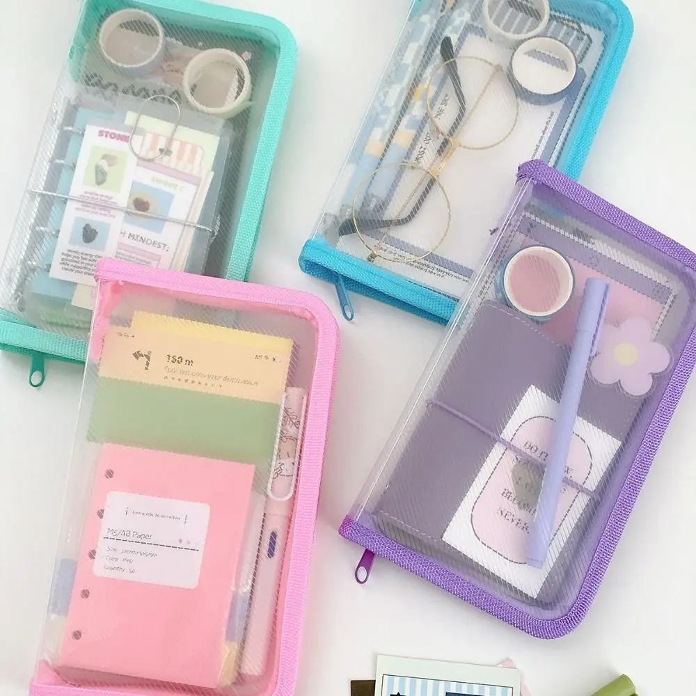 Multifunctional Transparent Zipper Pouch Transparent A6 File Folder Bag PP Large Capacity Stationery Organizer Pouch Kids
Multifunctional Transparent Zipper Pouch Transparent A6 File Folder Bag PP Large Capacity Stationery Organizer Pouch Kids