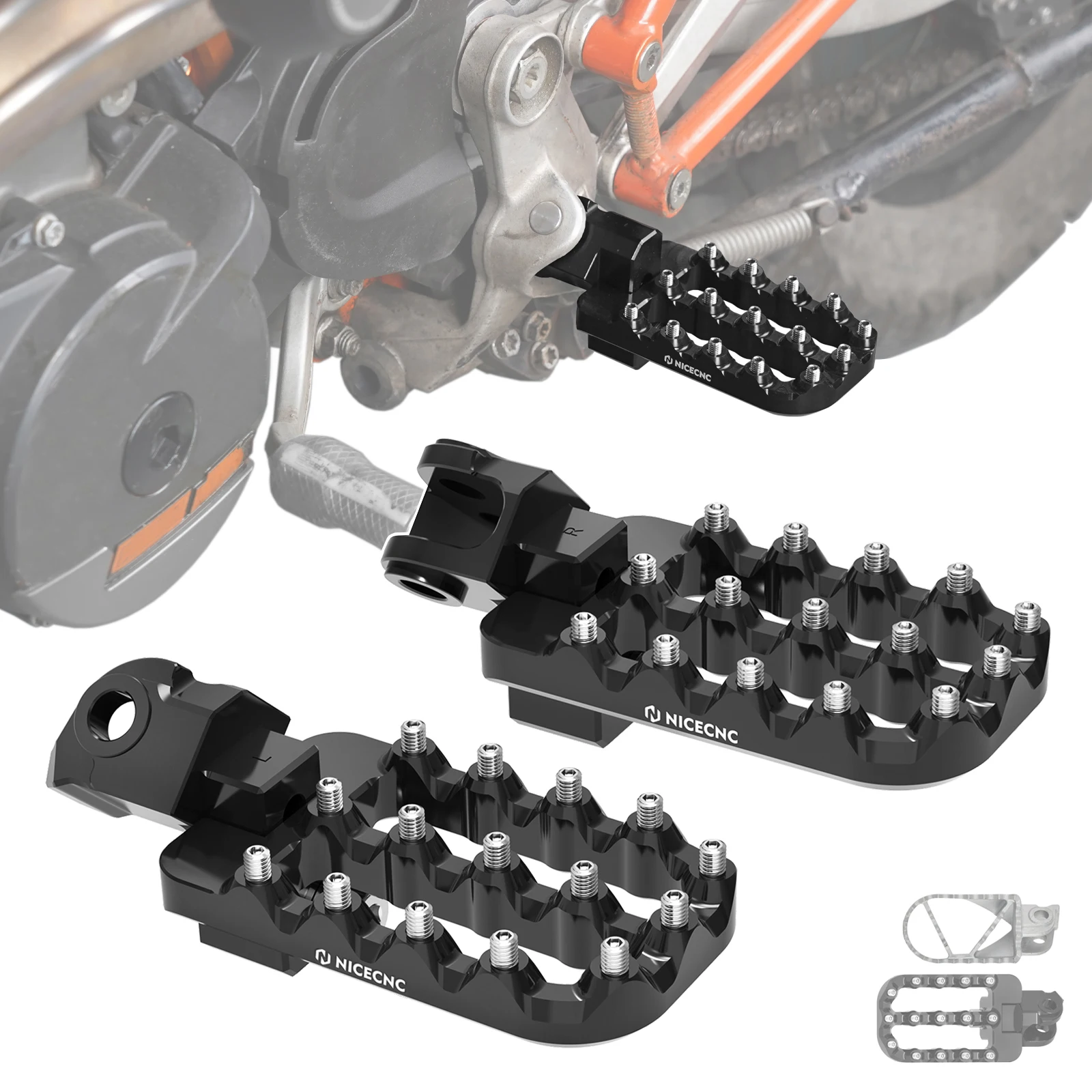 For 2022-2025 GasGas 700 SM/ES Footpeg Motorcycle 20mm Lowered Footrests for KTM 690 SMC R 690 Enduro R 690 SMCR 2008-2024 2025
For 2022-2025 GasGas 700 SM/ES Footpeg Motorcycle 20mm Lowered Footrests for KTM 690 SMC R 690 Enduro R 690 SMCR 2008-2024 2025